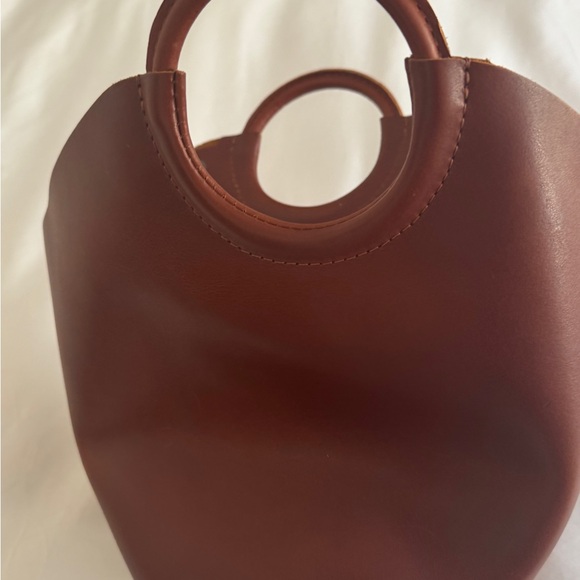 Portland Leather Brown Tote Bag - Picture 3 of 7